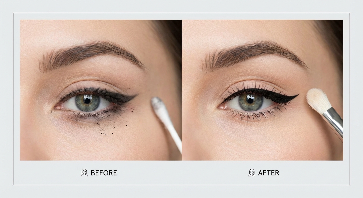 아침마다 눈꼬리만 번지는 당신을 위한 메이크업 생존기