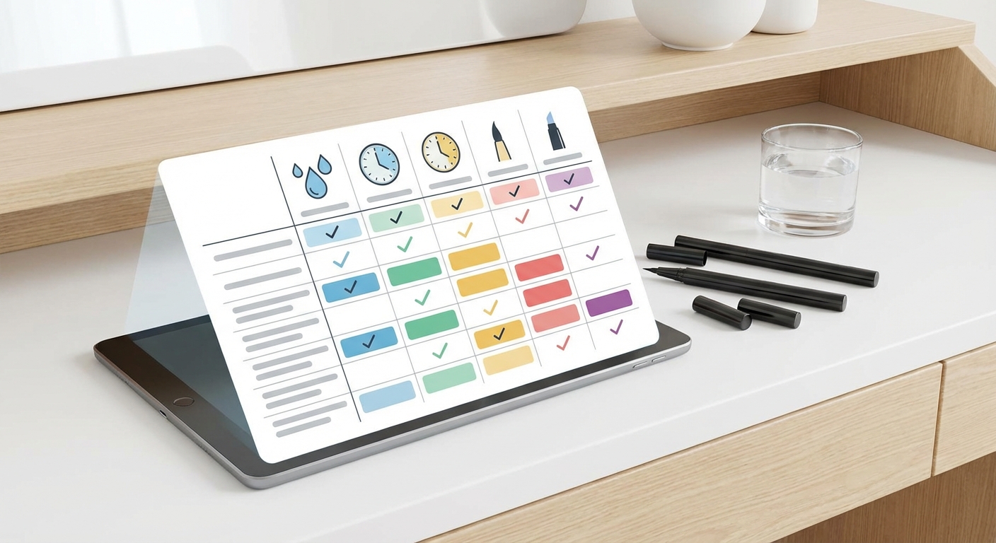 방수 아이라이너 제품 비교 테이블