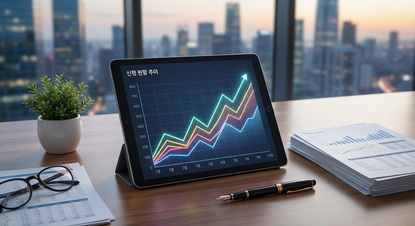 연도별 기부금 세액공제 신청 현황 추이