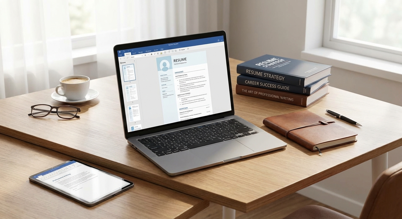 이력서 작성 도구 및 참고 도서 예시