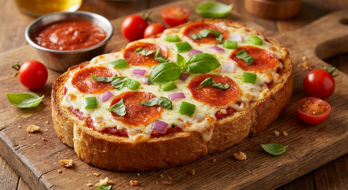 식빵으로 피자빵 만들기, 집에서 10분이면 완성되는 간편 레시피