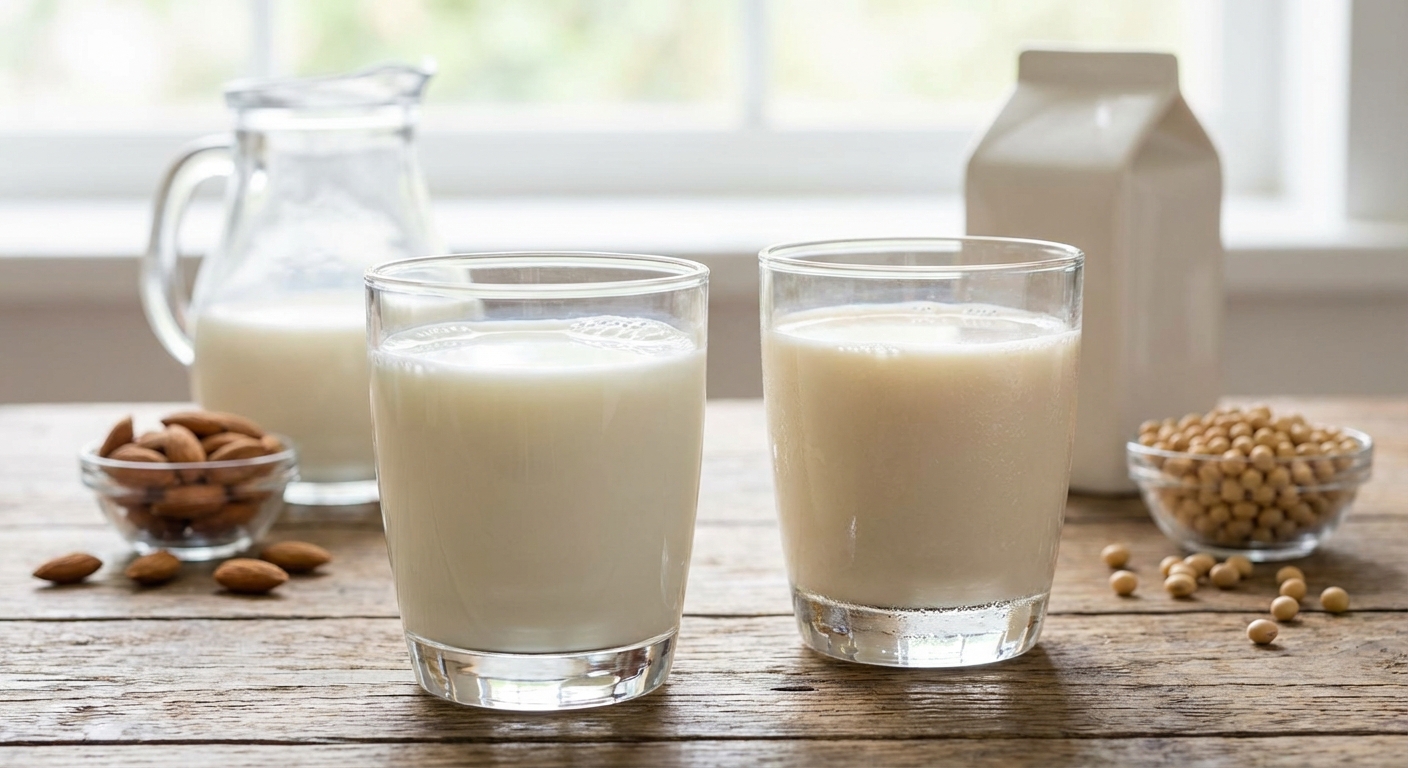 우유와 두유 차이 알아보기: 원료부터 영양까지 완벽 비교