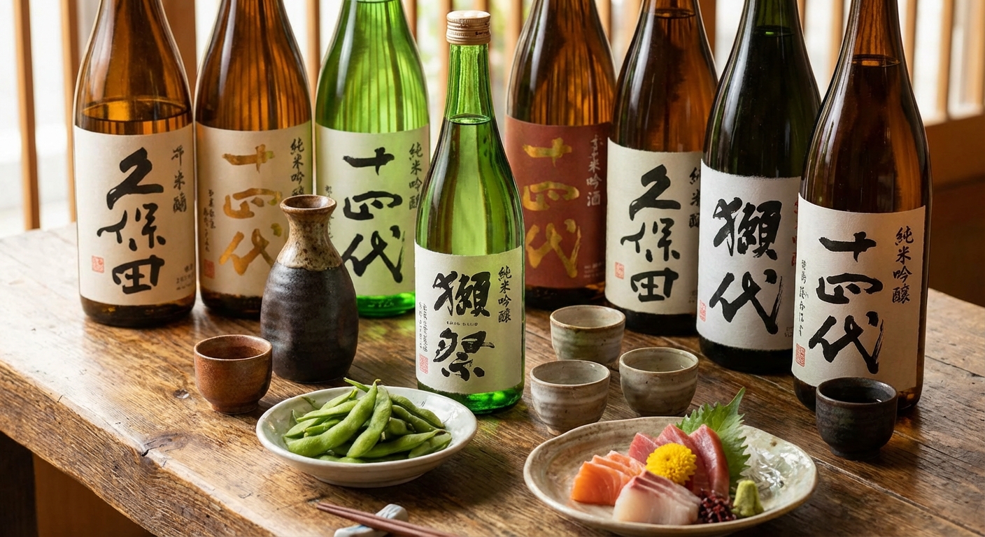사케, 쌀로 빚은 청주의 깊은 맛과 향을 만나다