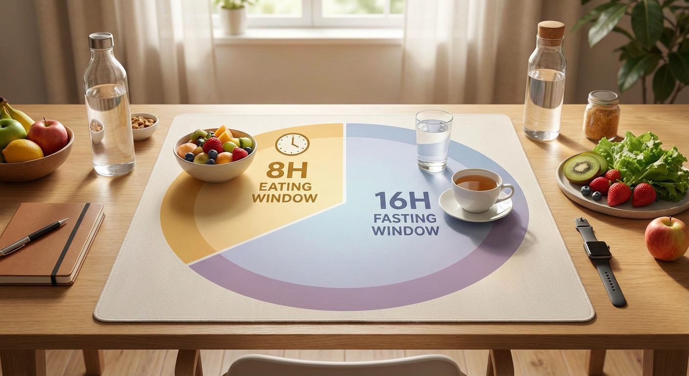 16시간 굶고 8시간만 먹는다? 16:8 간헐적 단식