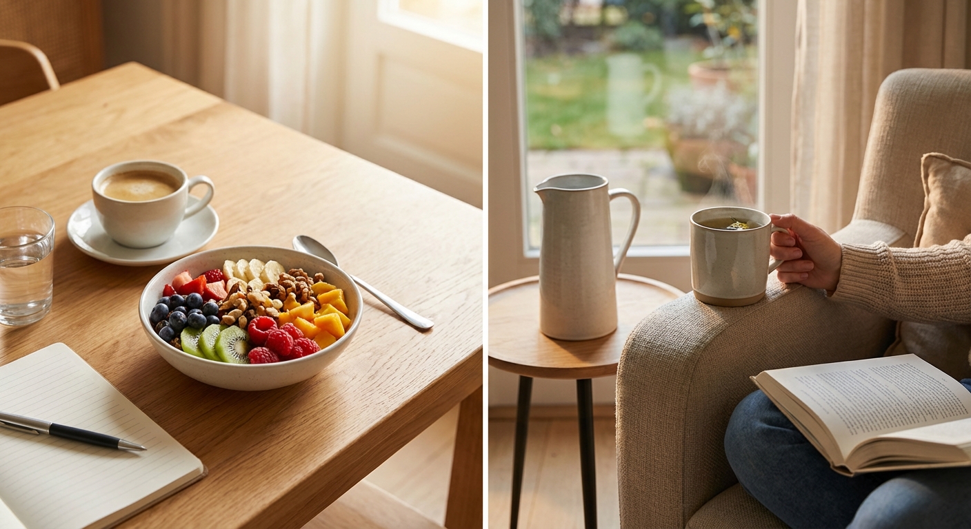 16:8 식사 시간표 예시