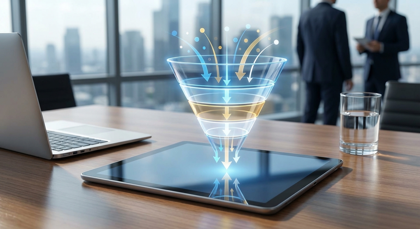 제휴 마케팅 전환 퍼널 그래프