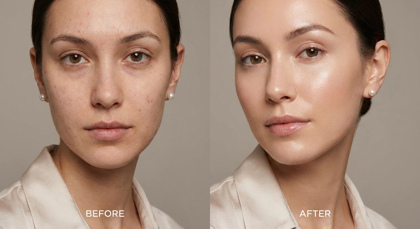 피부결 그대로 살리는 결광 메이크업, 인위적인 광과는 다르다