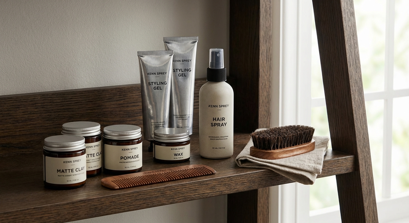 남자 헤어 스타일링 제품 비교