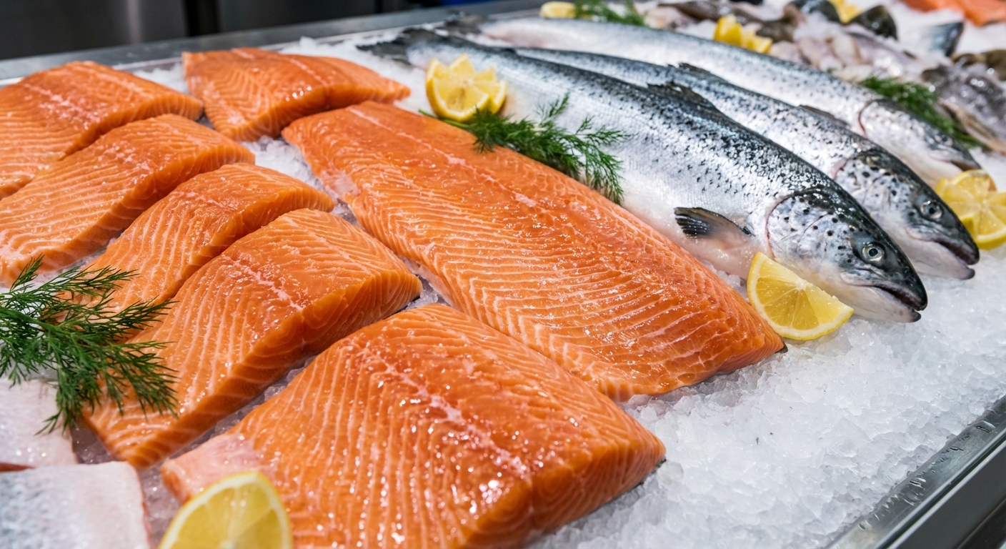 마트에서 좋은 연어 고르는 방법