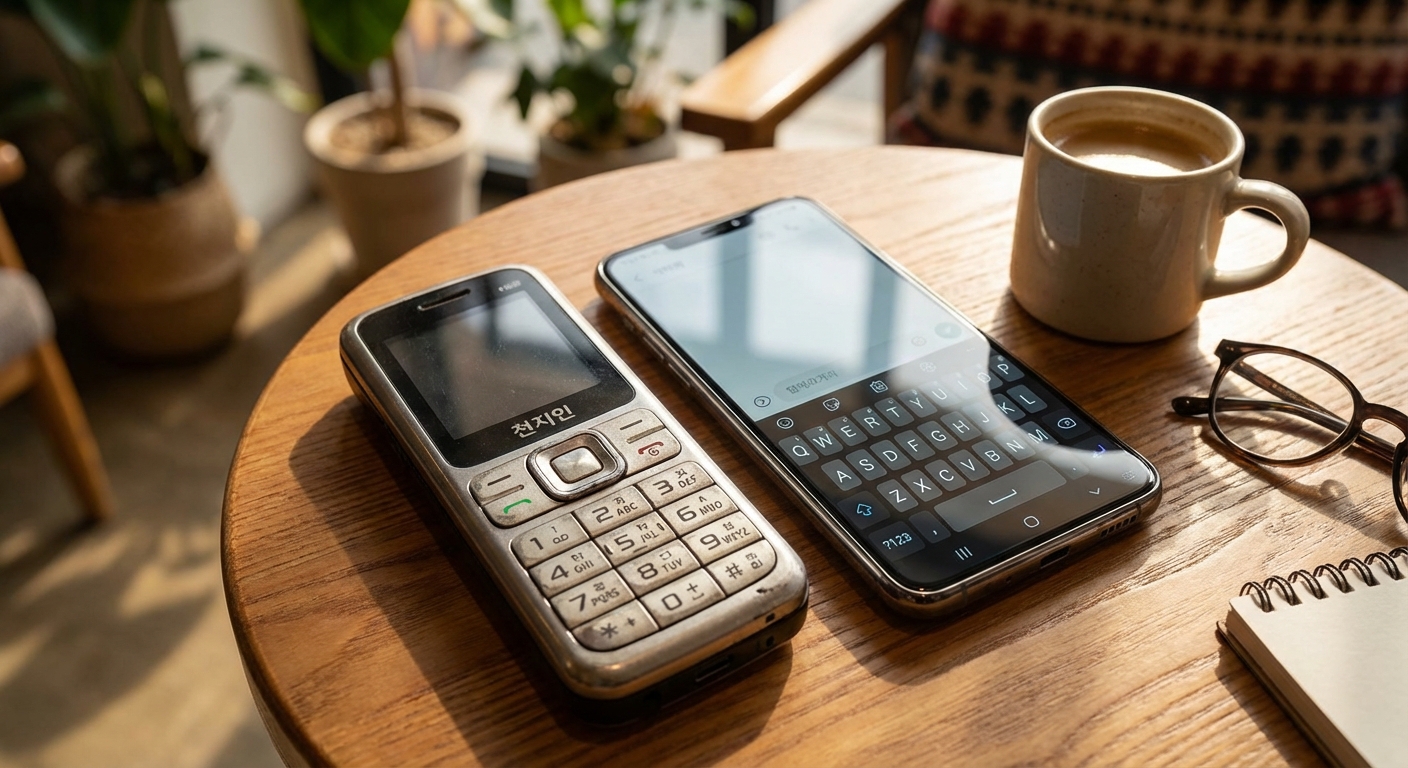 스마트폰 키보드 변천사: 천지인부터 쿼티까지