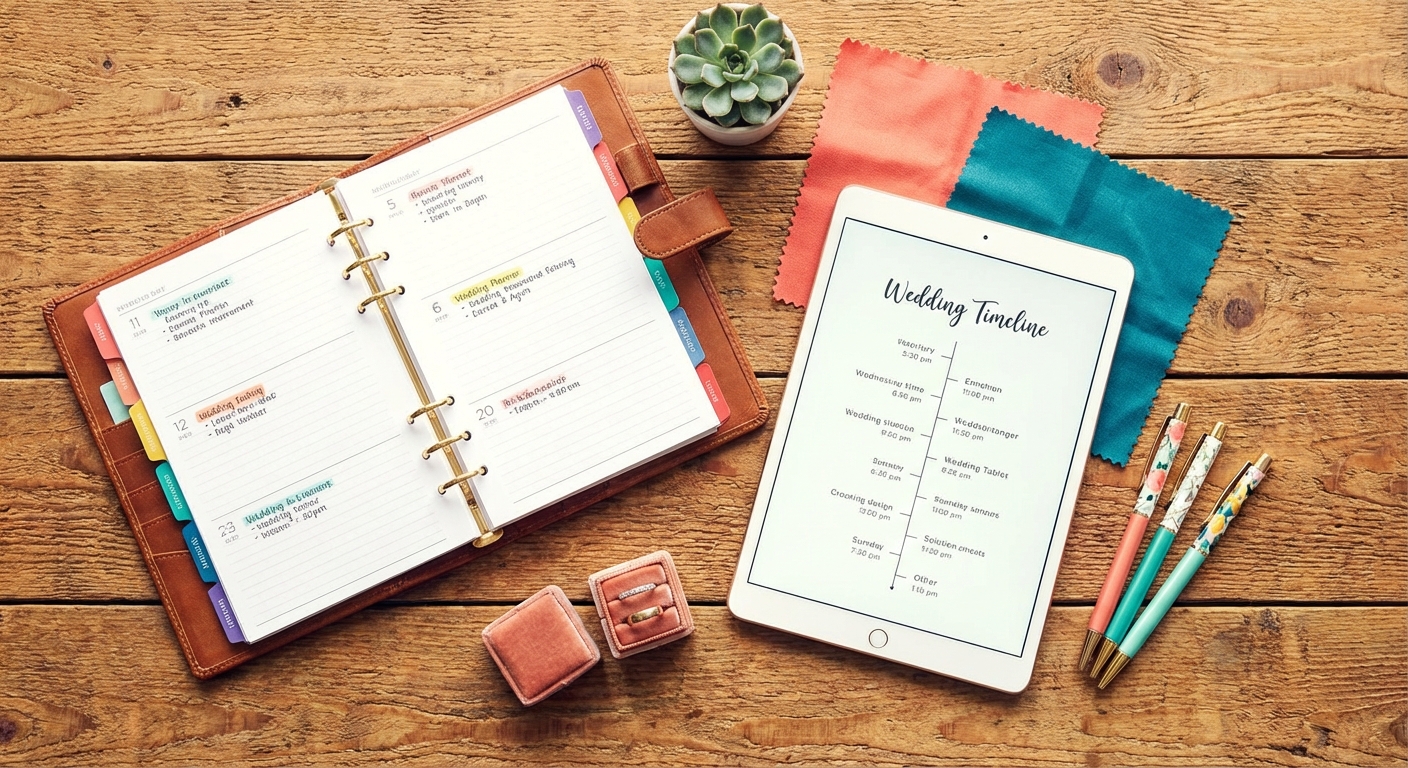 결혼 준비 체크리스트 및 플래너 예시