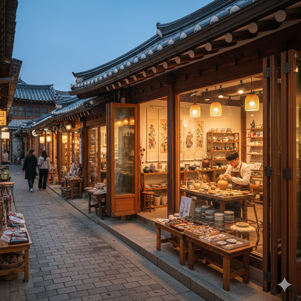 인사동 거리 당일치기 코스, 한옥 골목에서 만나는 오감 여행