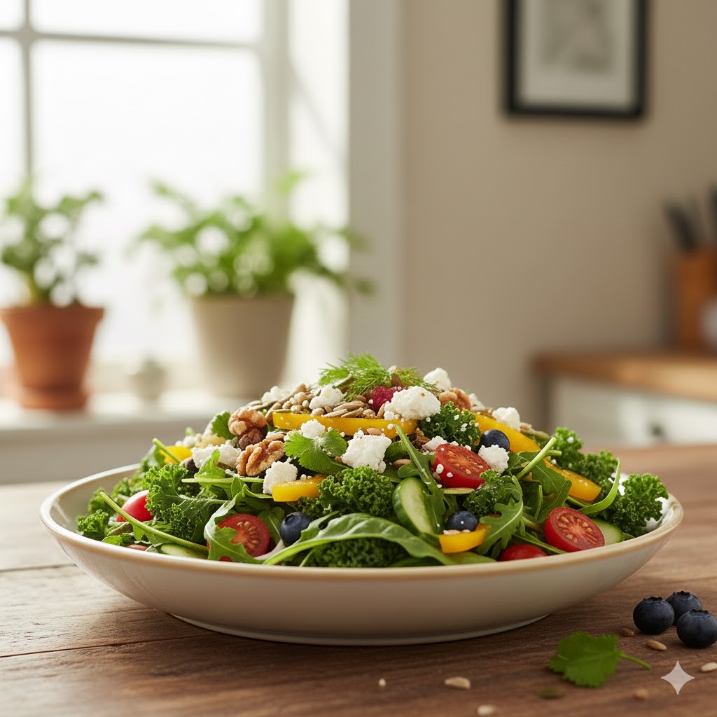 건강한 샐러드 조합 추천, 매일 먹어도 질리지 않는 맛있는 조합법