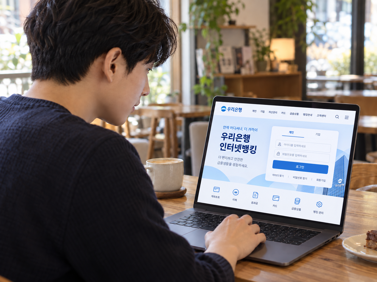 카페 와이파이로 인터넷뱅킹 해도 될까…공용 네트워크에서 피해야 할 행동