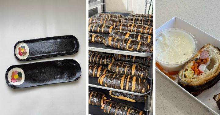 김밥 담는 그릇도 김밥 모양? 김천김밥축제 '김밥그릇' SNS 70만 조회 화제